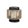 Aden One Light Outdoor Portable Lamp in Black (40|46628-015)