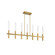 Benicio LED Chandelier in Gold (40|46476-036)
