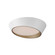 Slant LED Flush Mount in White/Gold (86|E51032-WTGLD)