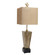 Grenouille One Light Table Lamp in Black W/Umber Washed Center Block (175|TA1075)