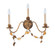 Mosaic Three Light Wall Sconce in Gold Leaf (175|SC1158-3)