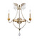 Lemuria Two Light Wall Sconce in Distressed Silver And Gold (175|SC1035-2)