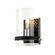 Mazant One Light Wall Sconce in Matte Black + Polished Chrome (175|BB91598-1)