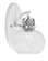 Easton One Light Wall Sconce in White & Brushed Nickel (200|1931-WHBN-202)