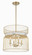 Park Slope by Robin Baron Four Light Pendant in Nouveau Gold (7|3394-754)