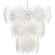 Bismarkia Collection 13 Light Chandelier in Gesso White (142|9000-1114)