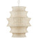 Phebe Collection Nine Light Chandelier in Bleached Natural/Vanilla (142|9000-1083)