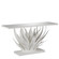 Marjorie Skouras Console Table in Gesso White/Mirror (142|4000-0168)