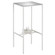 Marjorie Skouras Accent Table in Yeso Blanco/Mirror (142|4000-0166)