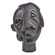 Cubist Head Sculpture in Dark Brown (142|1200-0720)