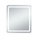 Genesis LED Mirror in Glossy white (173|MRE33640)