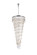 Sydney 35 Light Chandelier in polished nickel (173|1201SR30PN/RC)