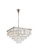 Sydney 21 Light Chandelier in polished nickel (173|1201S34PN/RC)