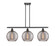 Ballston Three Light Island Pendant in Matte Black (405|516-3I-BK-G1213-10SM)