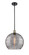 Ballston One Light Pendant in Black Antique Brass (405|516-1S-BAB-G1213-14SM)