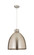 Downtown Urban One Light Pendant in Satin Nickel (405|410-1PL-SN-M412-18W)