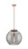 Ballston LED Pendant in Antique Copper (405|221-1S-AC-G1213-16SM-BB-95-LED)