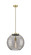 Ballston One Light Pendant in Antique Brass (405|221-1S-AB-G1213-16SM)