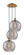 Ballston Three Light Pendant in Brushed Brass (405|113B-3P-BB-G1213-12SM)