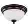 LED Flush Mount in Mahogany Bronze (72|62-1557)