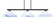 Atlas Three Light Bar in Matte Black (200|4523-MB-514)