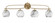 Cavella Four Light Bath Bar in New Age Brass (200|3914-NAB-4109)