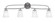 Cavella Four Light Bath Bar in Graphite (200|3914-GP-460)