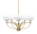 Cavella Five Light Chandelier in New Age Brass (200|3905-NAB-212)