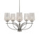 Cavella Five Light Chandelier in Graphite (200|3905-GP-4253)