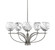 Cavella Five Light Chandelier in Graphite (200|3905-GP-4109)