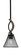 Monterey One Light Mini Pendant in Matte Black & Painted Distressed Wood-look Metal (200|2901-MBDW-805-MB)