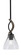 Monterey One Light Mini Pendant in Matte Black & Painted Distressed Wood-look Metal (200|2901-MBDW-4760)