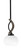 Monterey One Light Mini Pendant in Matte Black & Painted Distressed Wood-look Metal (200|2901-MBDW-212)