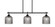 Odyssey Three Light Island Pendant in Matte Black (200|2636-MB-4912)