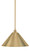 Odyssey One Light Mini Pendant in New Age Brass (200|2601-NAB-420)
