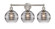 Edison Three Light Bath Vanity in Satin Nickel (405|616-3W-SN-G556-8SM)