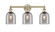 Edison Three Light Bath Vanity in Antique Brass (405|616-3W-AB-G558-6SM)