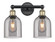 Edison Two Light Bath Vanity in Black Antique Brass (405|616-2W-BAB-G558-6SM)