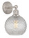 Edison One Light Wall Sconce in Satin Nickel (405|616-1W-SN-G122C-8CL)