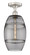 Edison LED Semi-Flush Mount in Satin Gold (405|616-1F-SG-G557-8SM)