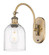 Ballston One Light Wall Sconce in Brushed Brass (405|518-1W-BB-G558-6CL)