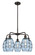 Ballston LED Chandelier in Oil Rubbed Bronze (405|516-5CR-OB-G557-6BL) Ballston LED Chandelier in Oil Rubbed Bronze (405|516-5CR-OB-G557-6BL)