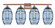 Ballston Four Light Bath Vanity in Antique Copper (405|516-4W-AC-G557-8BL)