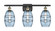 Ballston LED Bath Vanity in Black Antique Brass (405|516-3W-BAB-G557-6BL)