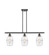 Ballston Three Light Island Pendant in Oil Rubbed Bronze (405|516-3I-OB-G557-6CL)