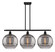 Ballston Three Light Island Pendant in Matte Black (405|516-3I-BK-G556-12SM)