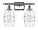 Ballston Two Light Bath Vanity in Polished Chrome (405|516-2W-PC-G557-6CL)