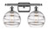 Ballston Two Light Bath Vanity in Polished Chrome (405|516-2W-PC-G556-8CL)