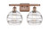 Ballston Two Light Bath Vanity in Antique Copper (405|516-2W-AC-G556-8CL)