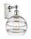 Ballston One Light Wall Sconce in White Polished Chrome (405|516-1W-WPC-G556-8CL)